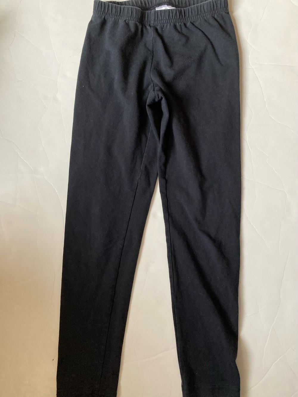 Hanna Andersson classic black leggings girls 140 10 gently worn